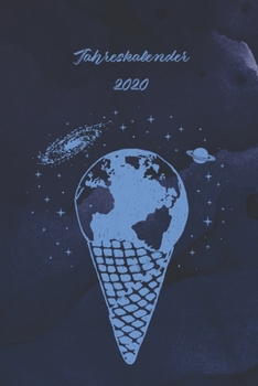 Paperback Jahreskalender 2020 52 Wochen 365 Tage: -53 Wochen undatiert A5 Notizbuch f?r Notizen & Termine Wochenplaner 200 Seiten [German] Book