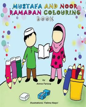 Paperback Mustafa and Noor Ramadan Colouring Book