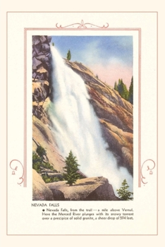 Paperback The Vintage Journal Nevada Falls, Yosemite Book