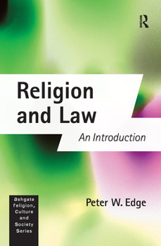 Hardcover Religion and Law: An Introduction Book