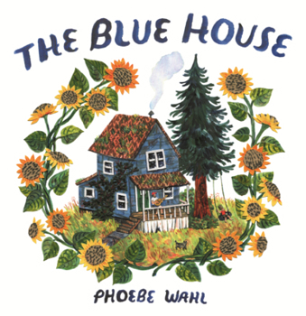 Library Binding Blue House Book