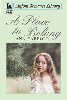 Paperback A Place to Belong [Large Print] Book