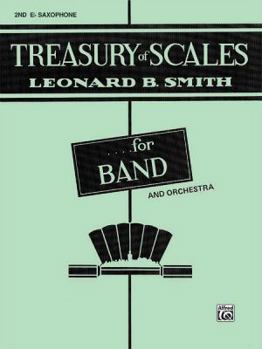 Paperback Treasury of Scales for Band and Orchestra 2nd E Flat Alto Saxophone Book