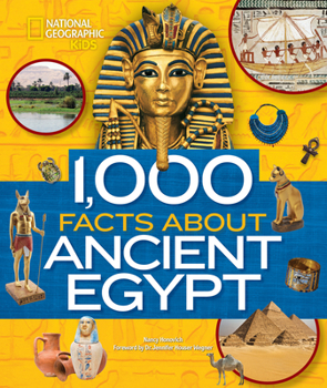 Hardcover 1,000 Facts about Ancient Egypt Book