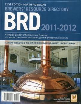 Paperback 2011-2012 Brewers' Resource Directory Book