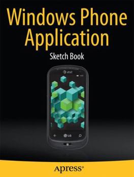 Paperback Windows Phone Application Sketch Book