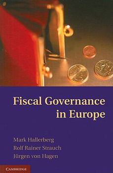 Paperback Fiscal Governance in Europe Book