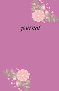 notebook / journal for a girls 5.5x 8.5 inch ; 13.97x 21.59 Cm: violet journal for girls