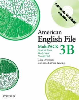 Paperback American English File Level 3 Student and Workbook Multipack B Book