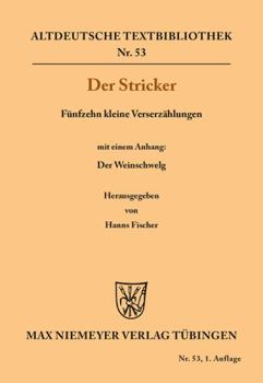 Fünfzehn kleine Verserzählungen - Book #53 of the Altdeutsche Textbibliothek