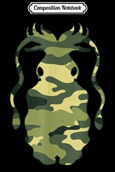 Composition Notebook: Military Cuttlefish Camo Men Print US Molluscs Veteran Gift  Journal/Notebook Blank Lined Ruled 6x9 100 Pages
