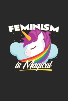 Feminism is magical: 6x9 Feminism  | blank with numbers paper | notebook | notes