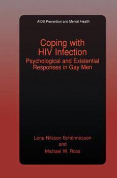 Hardcover Coping with HIV Infection: Psychological and Existential Responses in Gay Men Book