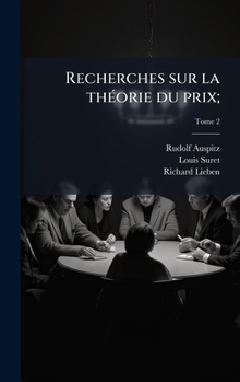 Hardcover Recherches sur la thÃ(c)orie du prix; [French] Book