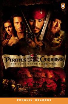 Paperback Pirates of the Caribbean 1: The Curse of the Black Pearl Pt. 1, Level 2 (Penguin Readers (Graded Readers)) Book