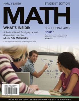 Paperback Math for Liberal Arts (with Arts Coursemate with eBook Printed Access Card) [With Access Code] Book