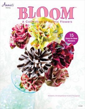 Paperback Bloom: A Collection of Fabric Flowers Book