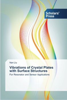 Paperback Vibrations of Crystal Plates with Surface Structures Book