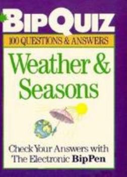 Paperback Weather and Seasons: Bip Quiz Book