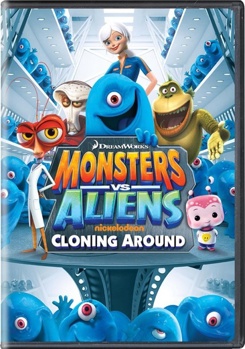 DVD Monsters vs. Aliens: Cloning Around Book