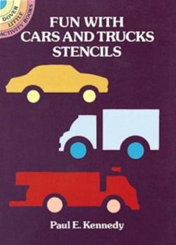 Paperback Fun with Cars and Trucks Stencils Book