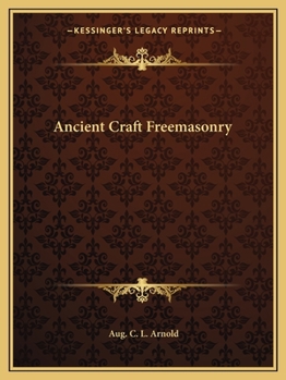 Paperback Ancient Craft Freemasonry Book