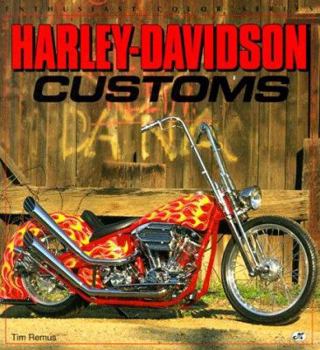 Paperback Harley-Davidson Customs Book