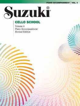 Paperback Suzuki Cello School, Vol 4: Piano Acc. Book