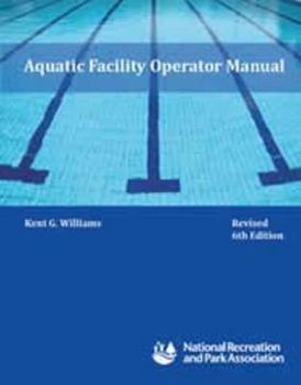 Paperback Aquatic Facility Operator Manual Book