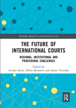 Paperback The Future of International Courts: Regional, Institutional and Procedural Challenges Book
