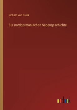 Paperback Zur nordgermanischen Sagengeschichte [German] Book