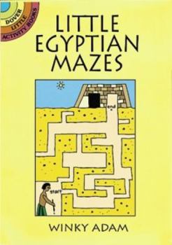 Paperback Little Egyptian Mazes Book