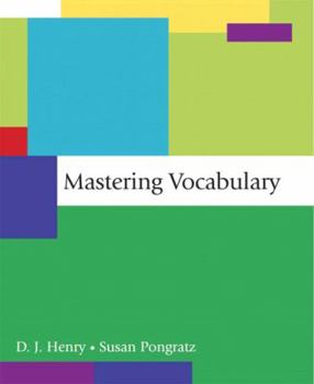 Paperback Mastering Vocabulary Book