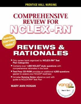 Paperback Comprehensive Review for NCLEX-RN: Reviews & Rationales [With CDROM] Book
