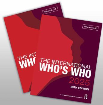 Misc. The International Who's Who 2025 Book