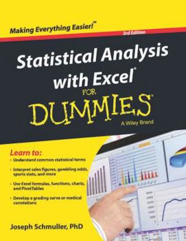 Statistical Analysis with Excel For Dummies - Book  of the Dummies