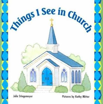 Board book Things I See in Church Book