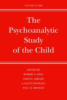 Hardcover The Psychoanalytic Study of the Child Book