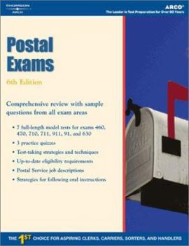 Paperback Postal Exams Book