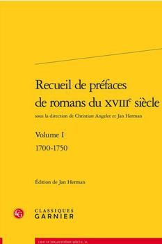 Paperback Recueil de Prefaces de Romans Du Xviiie Siecle: 1700-1750 [French] Book