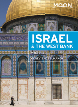 Paperback Moon Israel & the West Bank: With Petra Book