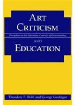 Paperback Art Criticism and Education Book