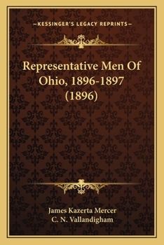 Paperback Representative Men Of Ohio, 1896-1897 (1896) Book