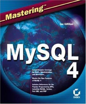 Paperback Mastering MySQL 4 Book