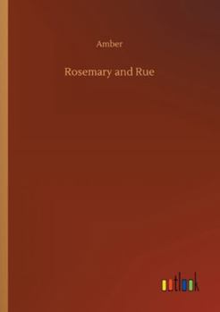 Paperback Rosemary and Rue Book