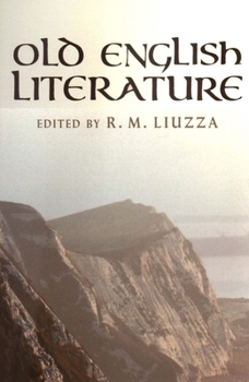 Paperback Old English Literature: Critical Essays Book