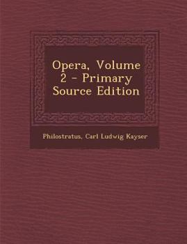 Paperback Opera, Volume 2 [Greek, Ancient (To 1453)] Book