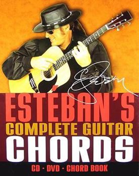 Paperback Esteban's Complete Guitar Chords [With CD and DVD] Book