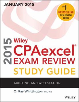 Paperback Wiley Cpaexcel Exam Review 2015 Study Guide (January): Auditing and Attestation Book