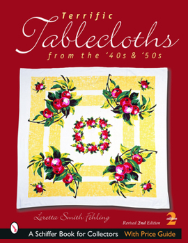 Paperback Terrific Tablecloths: From the '40s & '50s Book